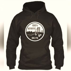 Men's Authentic Brooklyn INC fleece hoodie